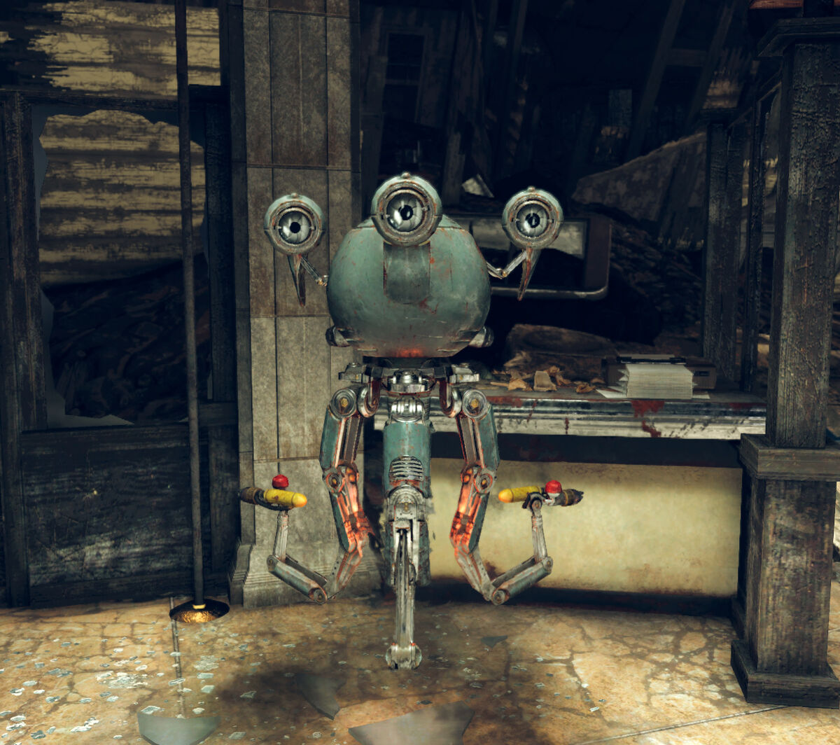 как уничтожить робота в fallout 4 фото 118