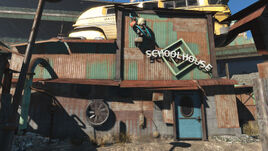Diamond City schoolhouse