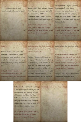 FO76NM Note Observations volXXVII