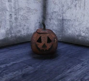 Unlocks unlit jack o'lantern
