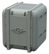 Double tall Vault-Tec container