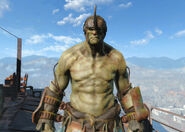 Fist, a super mutant leader at Trinity Tower