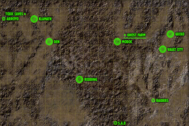 Ghost Farm map