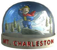 Mt. Charleston snow globe