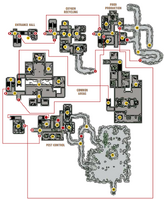 Overview map from Fallout: New Vegas Official Game Guide Collector's Edition