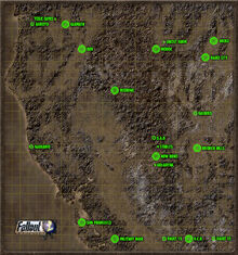 Fallout 3 - Unexplored Map, This corner of the map remained…