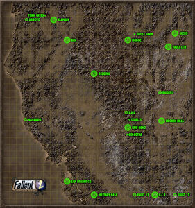 Fallout 2 map