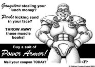 Power armor d20 advert