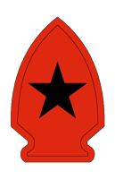 Shoulder sleeve insignia worn by feral ghouls