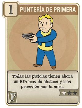 FO76 Puntería de primera extra