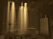 Інтер'єр хатини, спальня