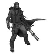 NCR Ranger combat armor concept art