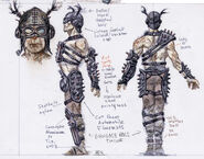 Raider painspike armor concept art