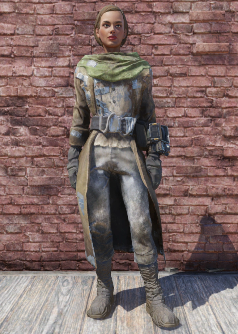 Is there any outfits with long coats? r/fo76