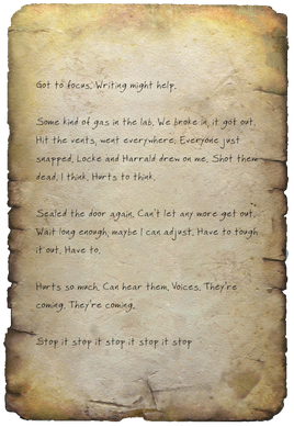 Gunner's note Hallucigen