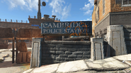Panneau du commissariat de Cambridge