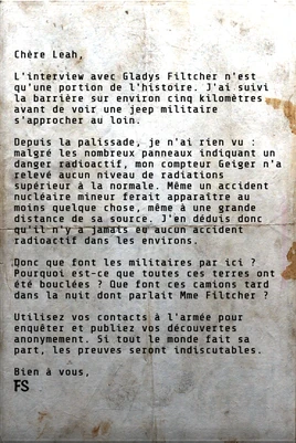 FO76 Rapport de la ferme des Flitcher