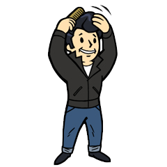 The Fallout Wiki Fandom - Fallout New Vegas Vault Boy Icons - 500x500 PNG  Download - PNGkit