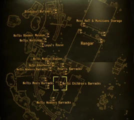 Nellis childrens barracks map