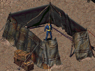 Ben Wade's tent in Vault City