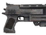 Weathered 10mm pistol