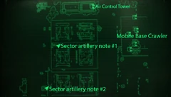 Fo3BS sector artillery notes