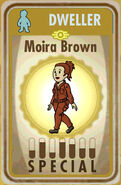 Moira Brown card