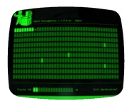 На экране терминала