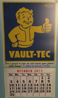 Vault-Tec calendar in the Sole Survivor's house