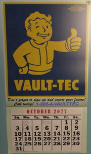 Vault-Tec Calendar