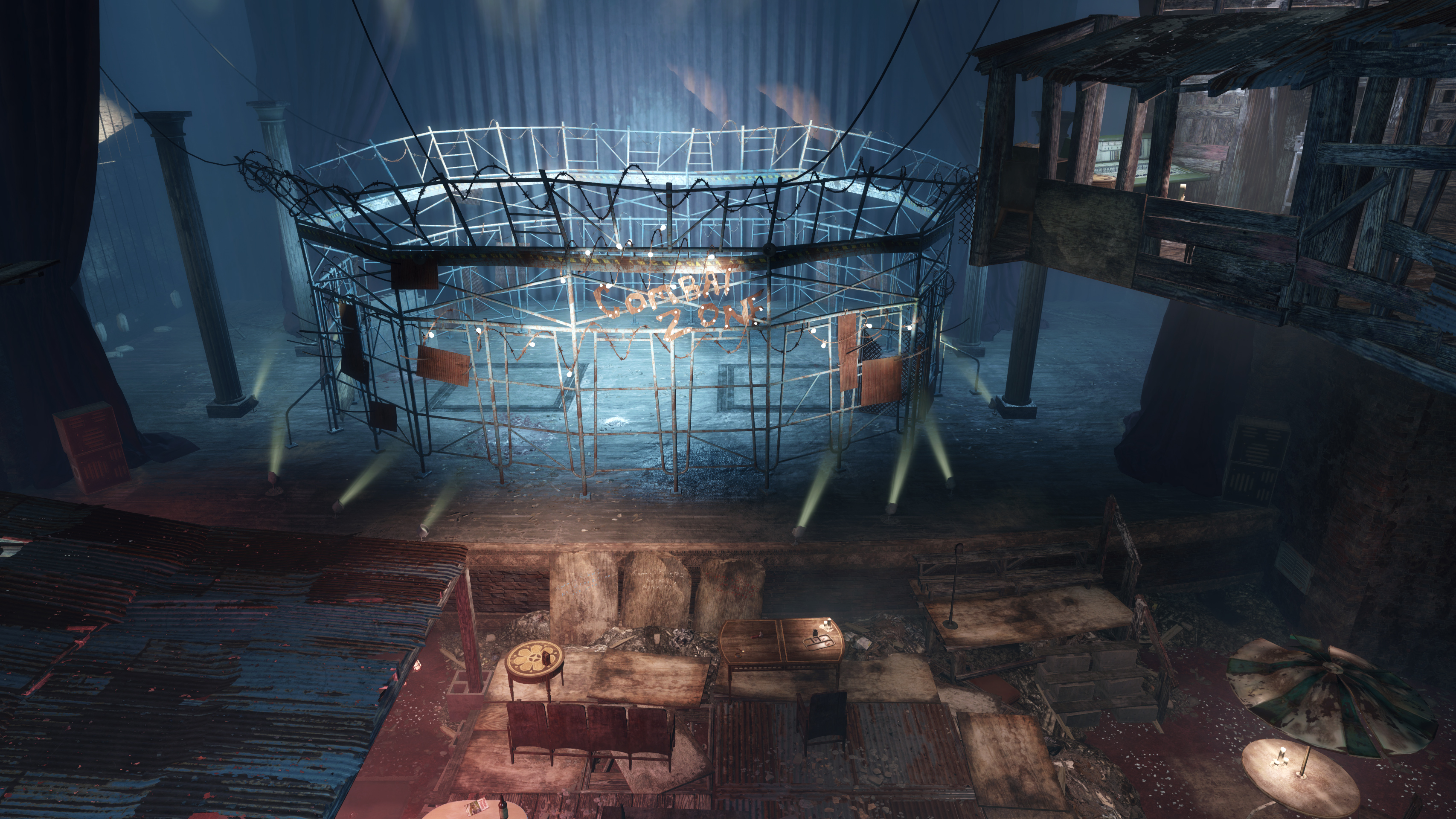 combat zone fallout 4 mod