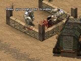Fallout Tactics combat