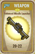 Enhanced missile launcher card