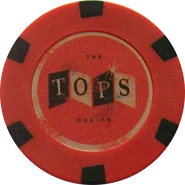 The Tops poker chip replica from the Collector's edition