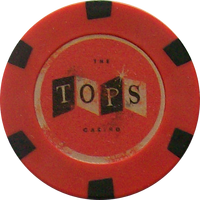 The Tops poker chip replica from the Collector's edition