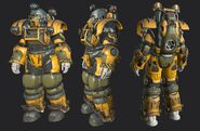 Excavator power armor