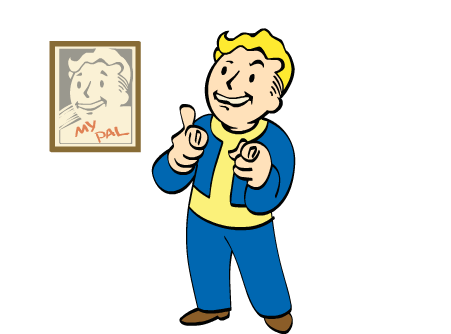 Vault Boy Charisma The Fallout Wiki New Vegas And More - Fallout - Free  Transparent PNG Clipart Images Download