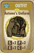 FoS Autumn's Uniform Card