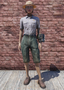 FO76 Ranger Outfit Clean with Hat