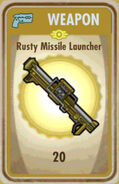 FoS Rusty Missile Launcher Card