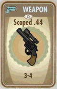 Scoped .44 card