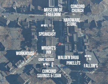 FO4 Concord locations