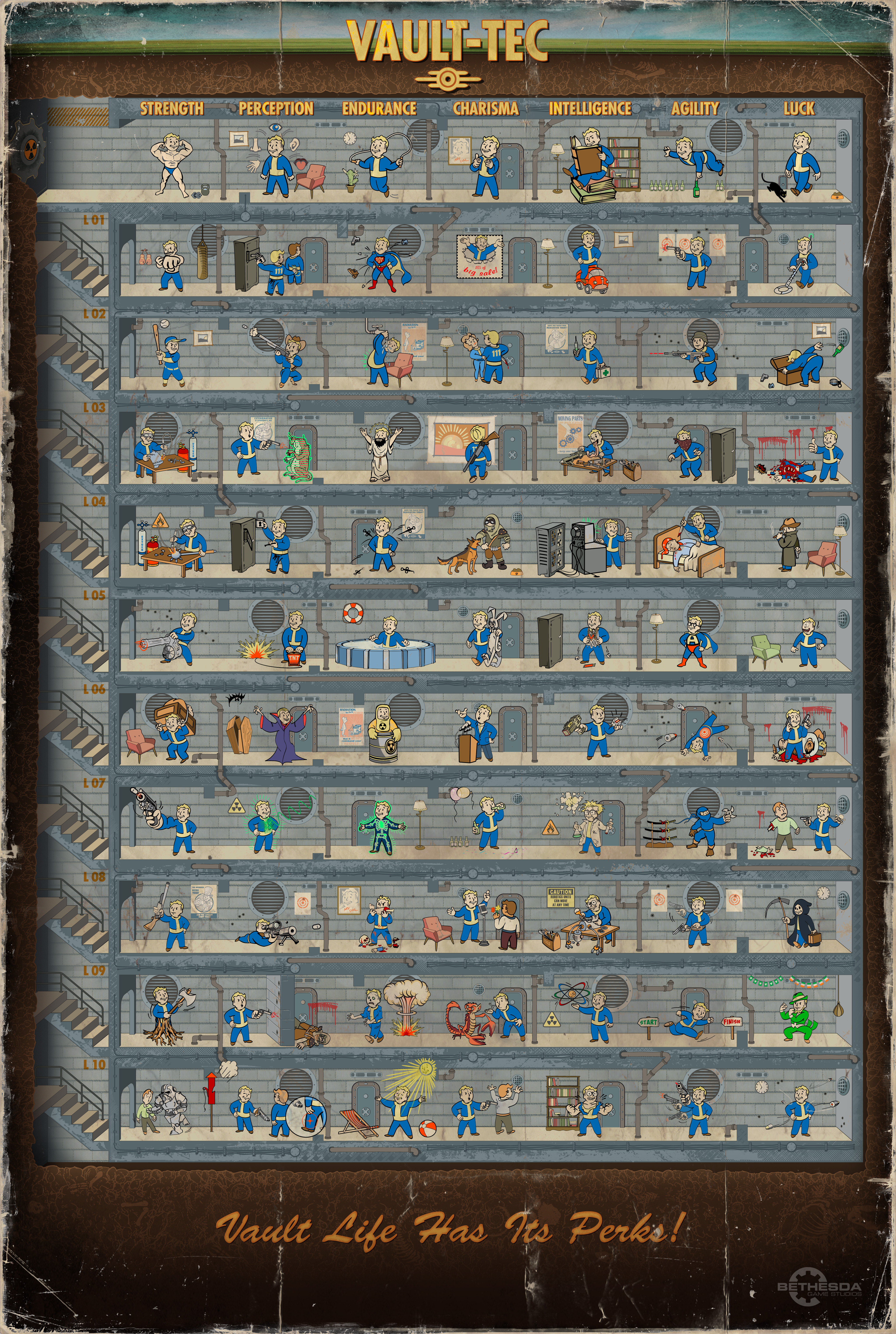 Terraria Fallout Vault 045 :D (With Map Download) : r/Terraria