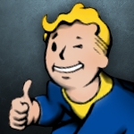 A confident Vault Boy (source?)