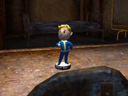 The bobblehead in the Vault 108's cloning lab