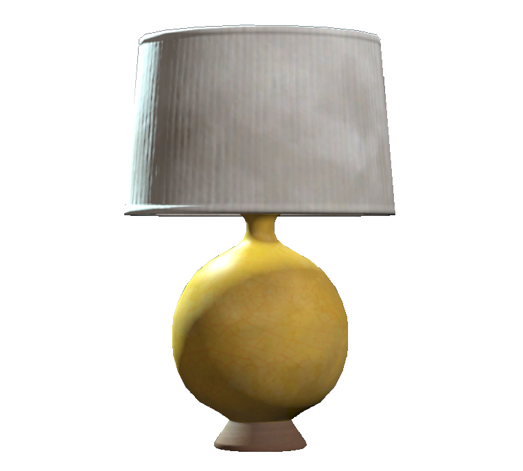 Yellow Table Lamp Fallout 76 Fallout Wiki Fandom