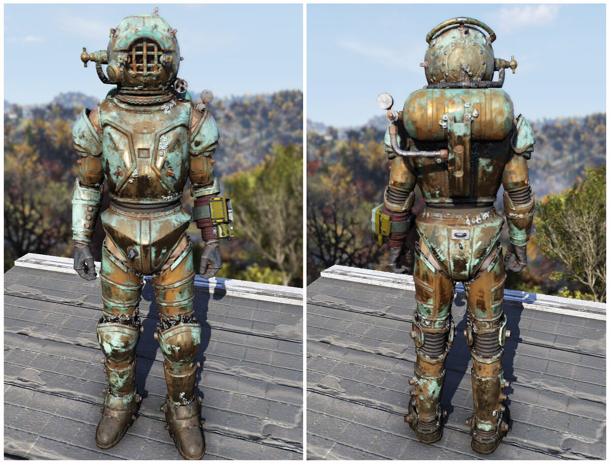 Костюм для дайвинга в пещерах Убежище Fandom