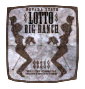 Nevada state lottery ticket