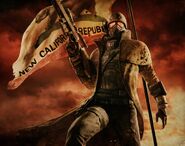 NCR Veteran Ranger as shown in Fallout: New Vegas