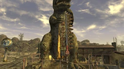 Гігантський градусник в Новаке